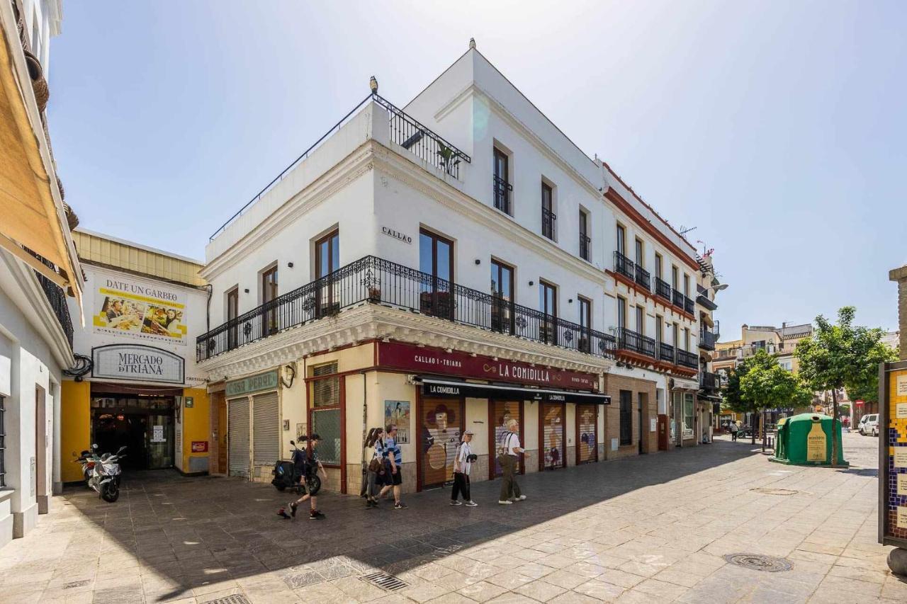 Comfy Away - Apartamento Exclusivo Mercado De Triana Con Balcon إشبيلية المظهر الخارجي الصورة