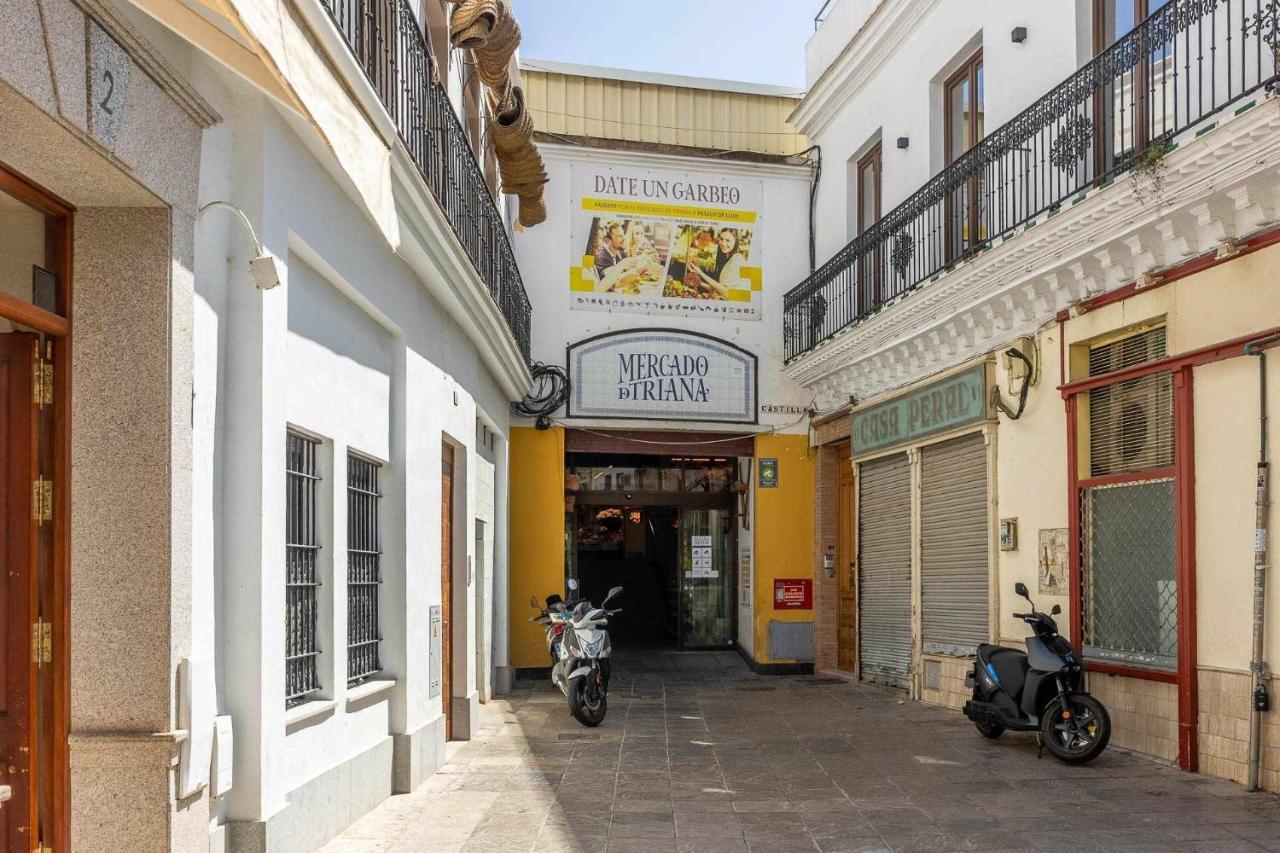 Comfy Away - Apartamento Exclusivo Mercado De Triana Con Balcon إشبيلية المظهر الخارجي الصورة
